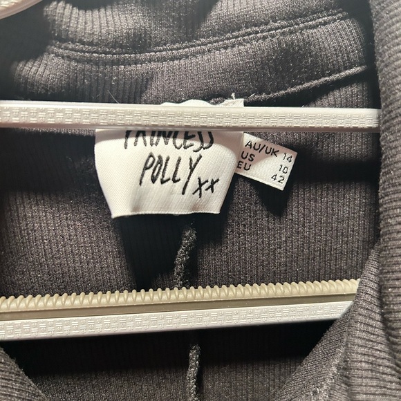 Princess Polly Black Button-Up Jumpsuit - Picture 2 of 4